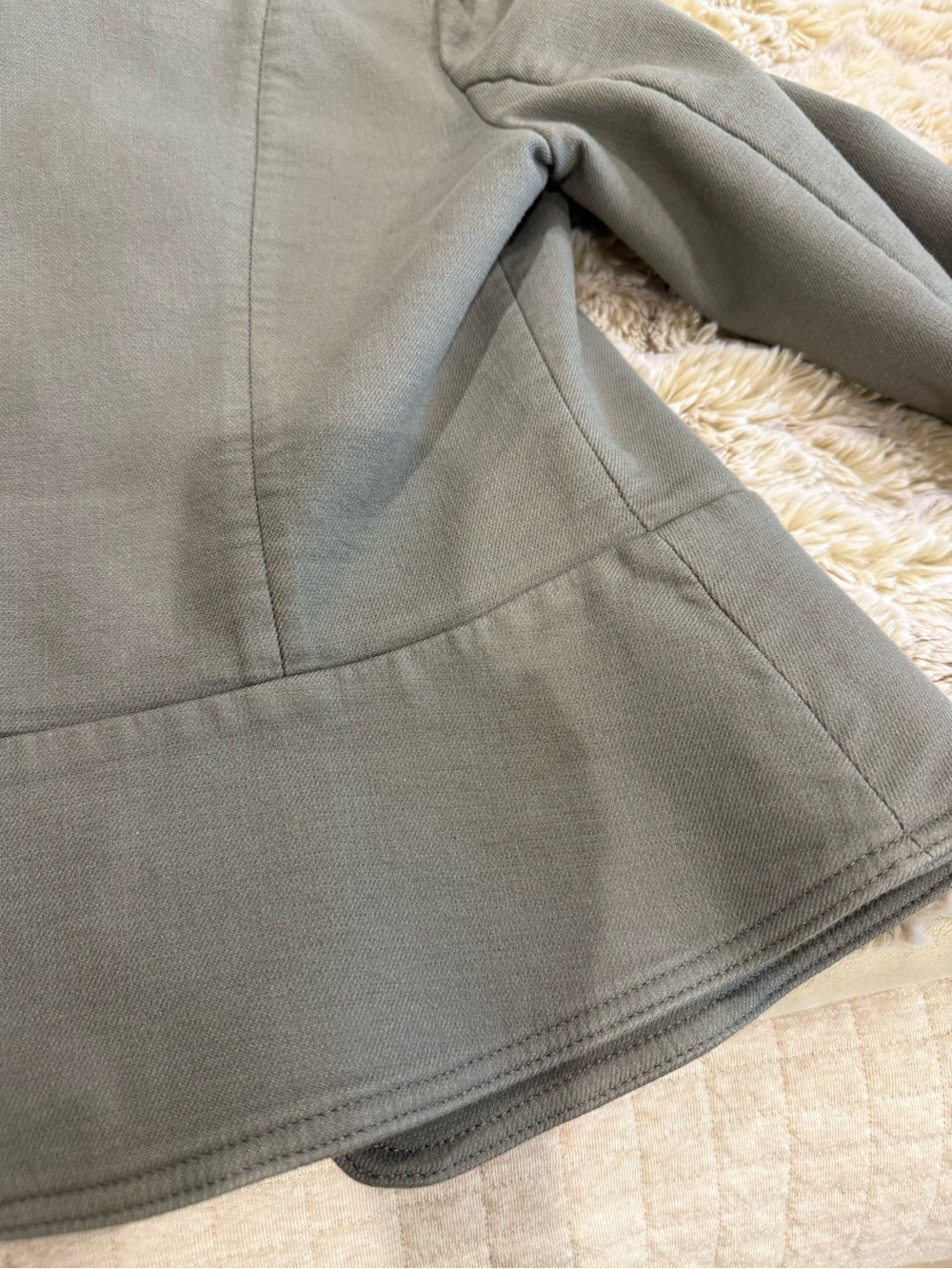 Banana Republic Gray Military-Style Jacket - Picture 3 of 3